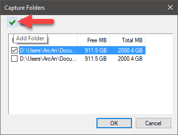 Capture Folders
