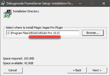 debug frameserver setup installer v3 magix vp 15